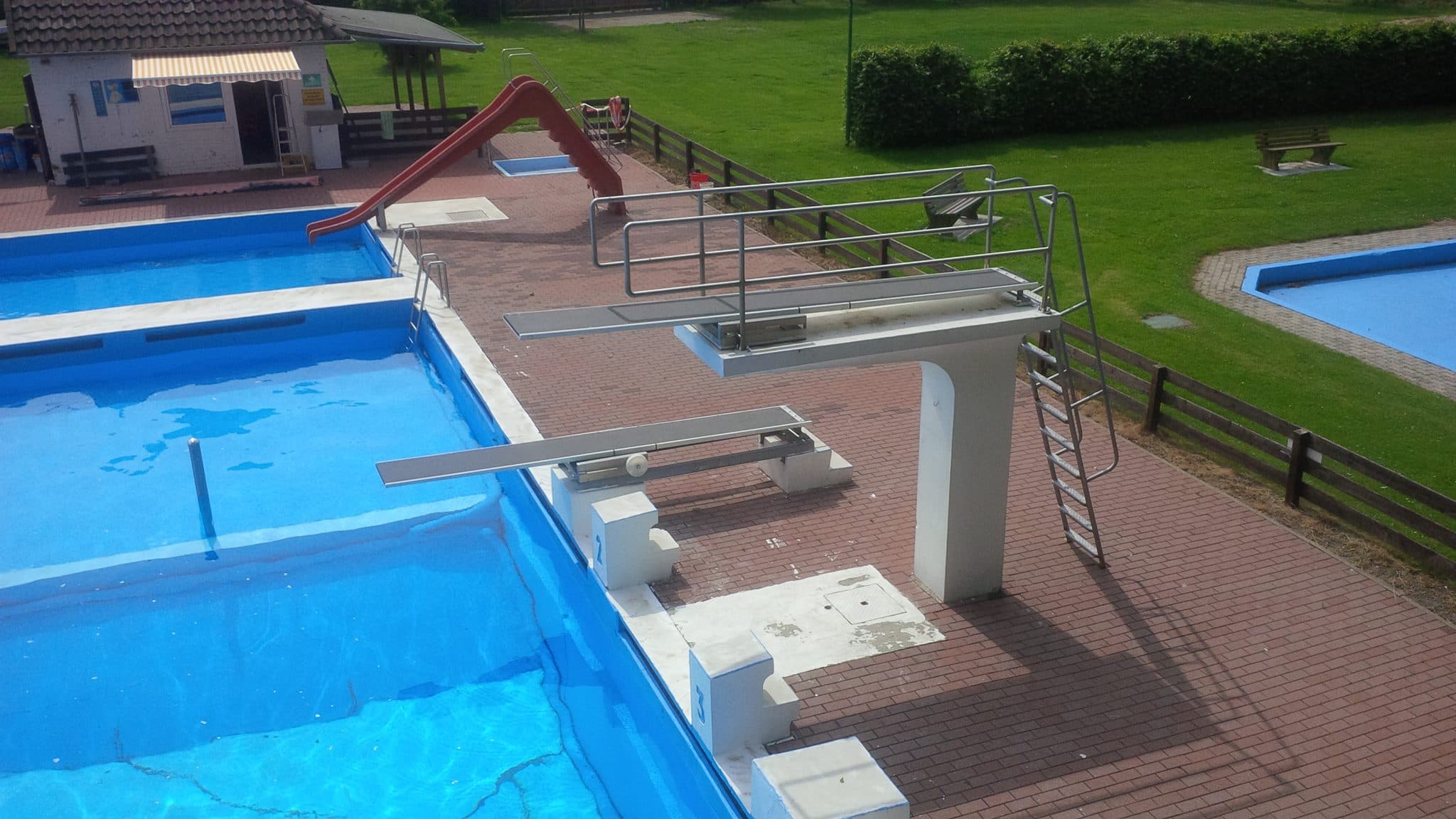 Überblick über das Freibad