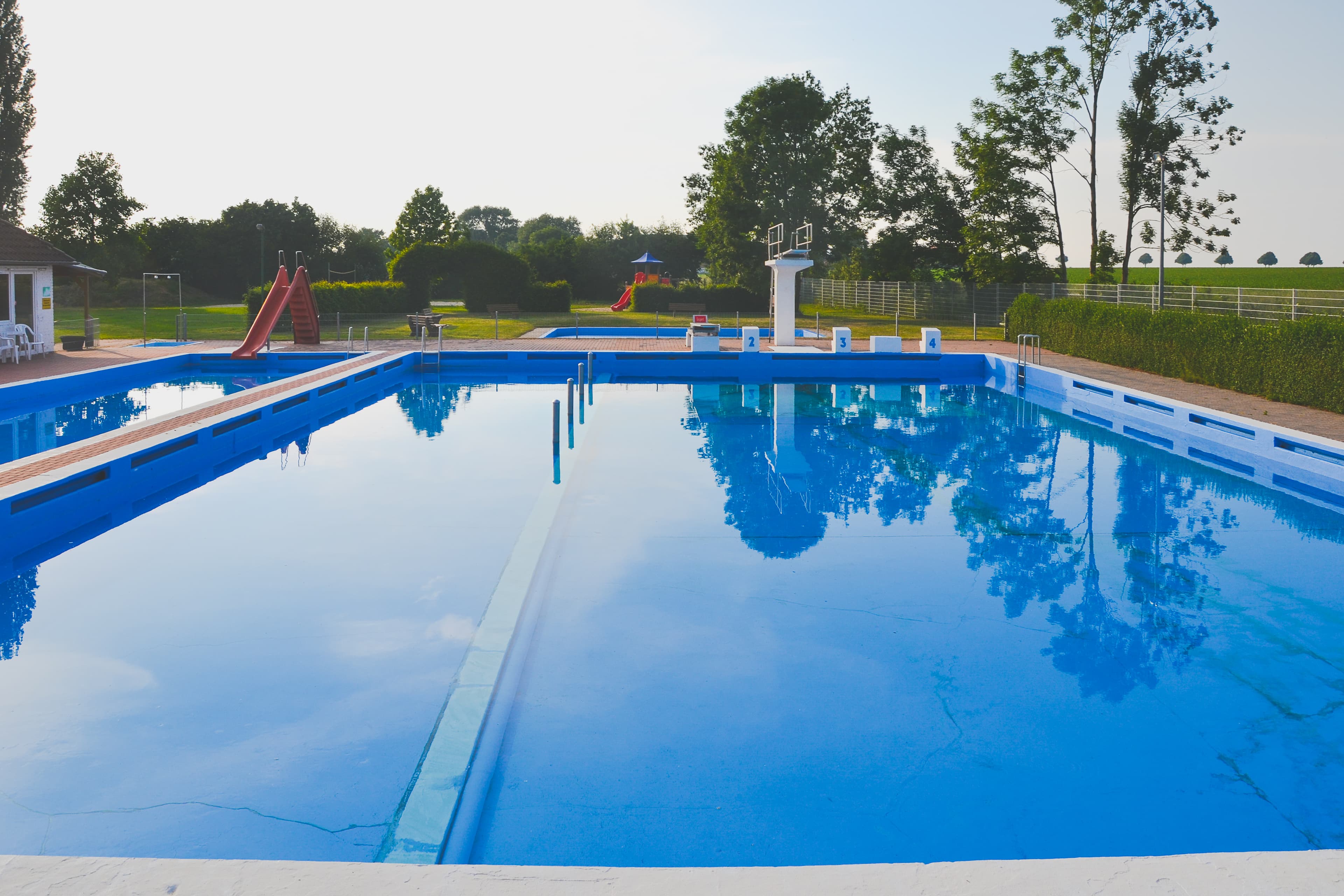 Überblick über das Freibad